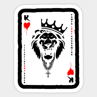 KING OF HEARTS Sticker